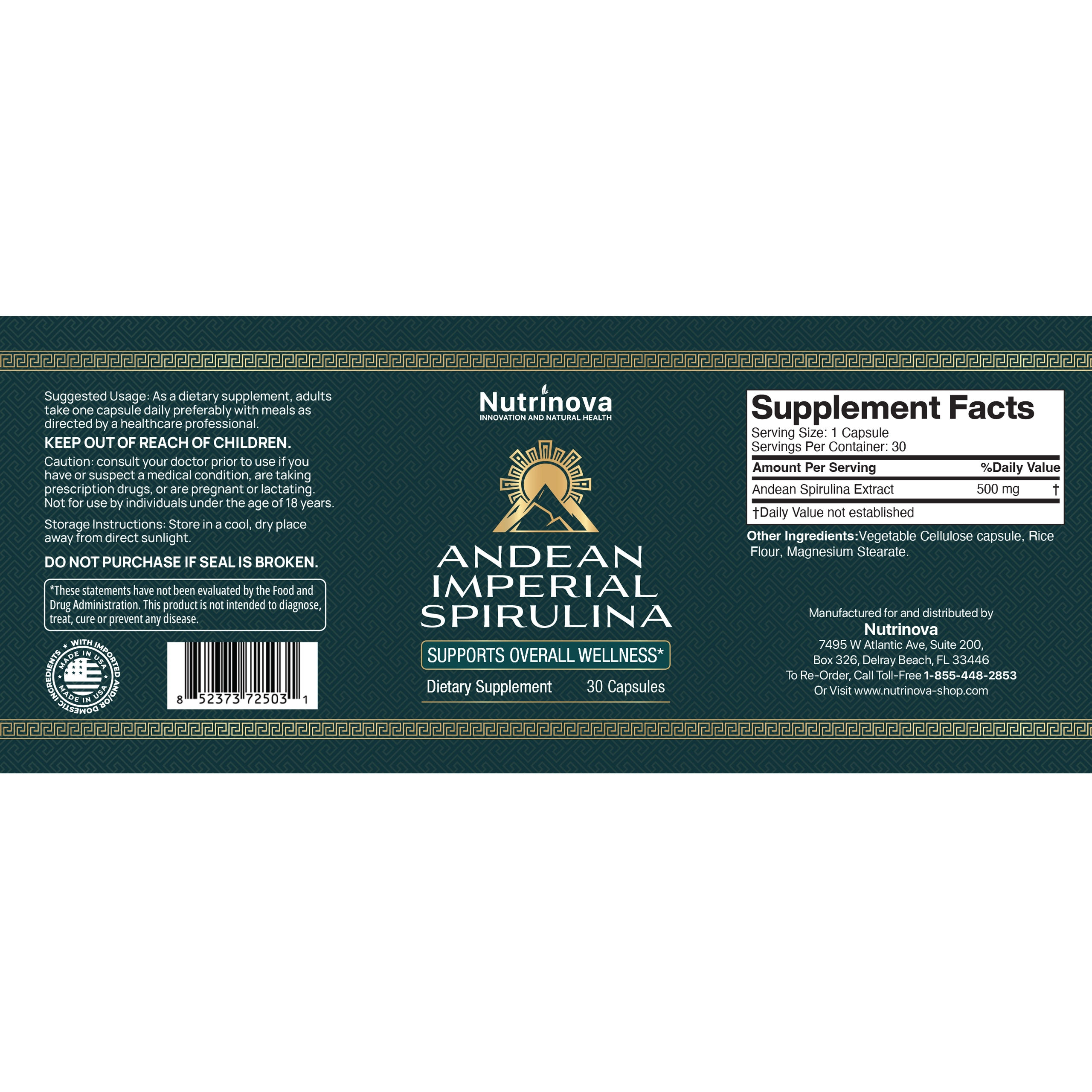 Andean Imperial Spirulina